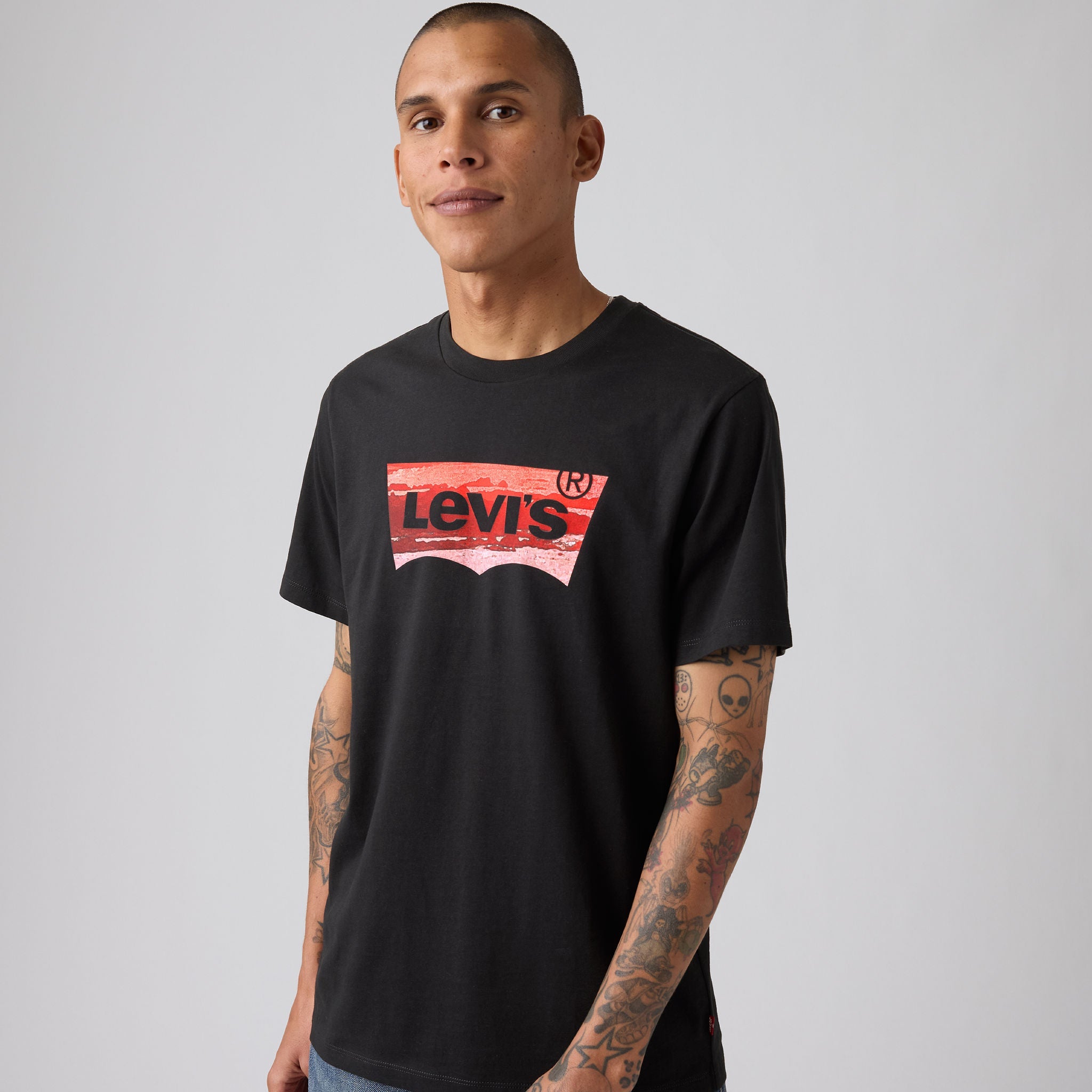Levi's® Men's Classic Graphic T-Shirt - Black | Levi's MY