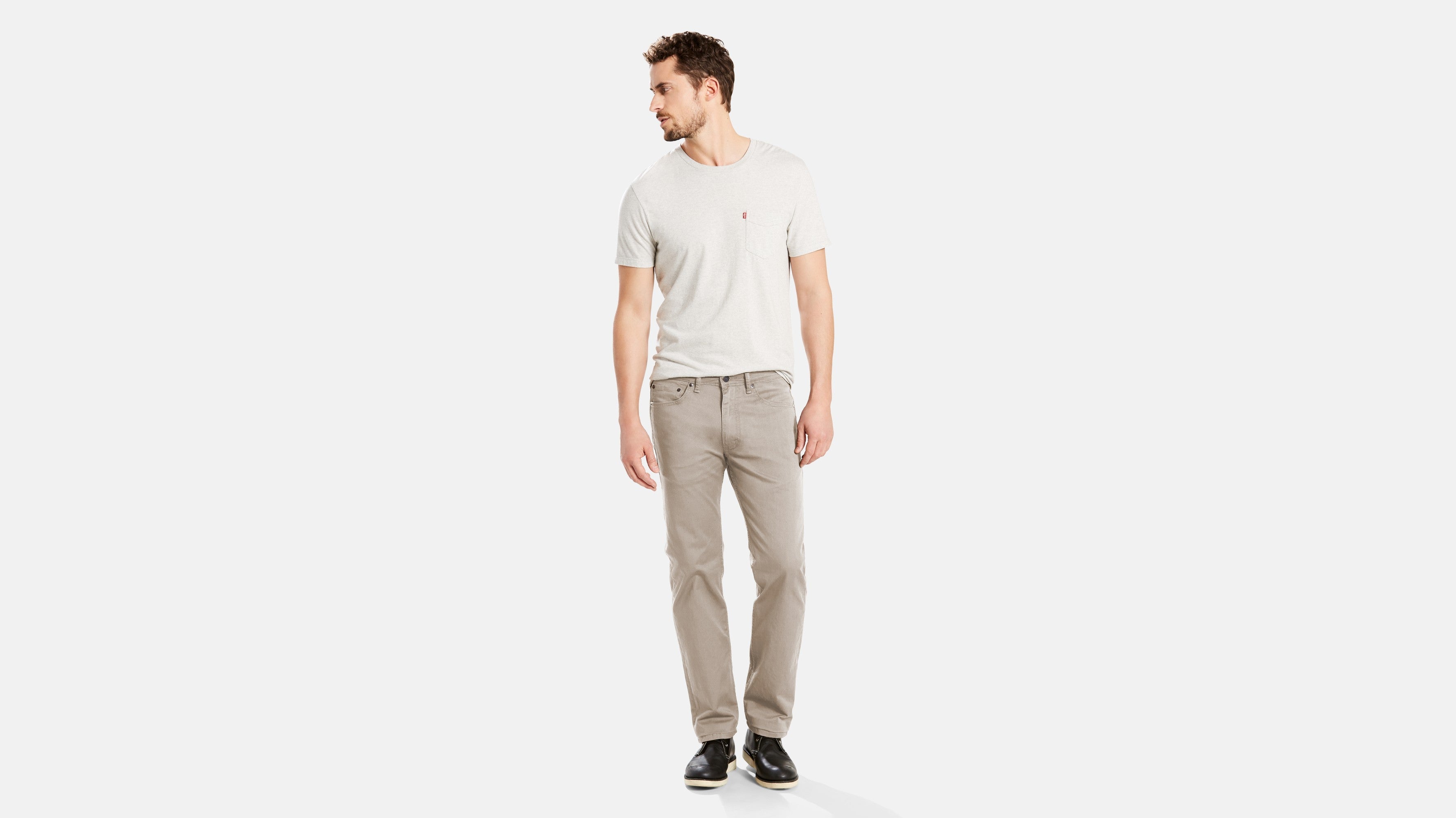 505™ Regular Fit Corduroy Pants Rinse Timberwolf Cord Levi's MY