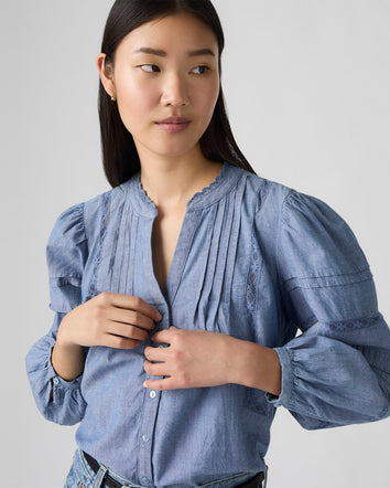 Levi's® Women's Mandy Long-Sleeve Blouse 4