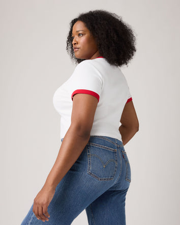 BEYONCÉ X LEVI’S® Graphic Essential Sporty Ringer Tee 2