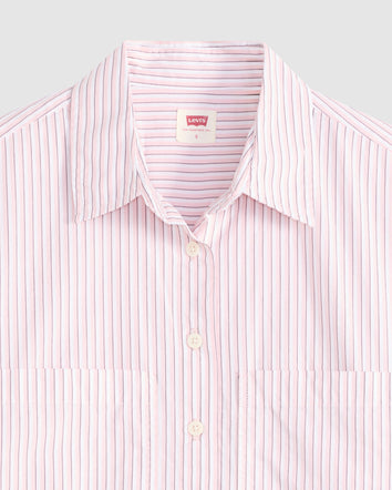 Levi's® Women's Harlie Short-Sleeve Cropped Shirt 6