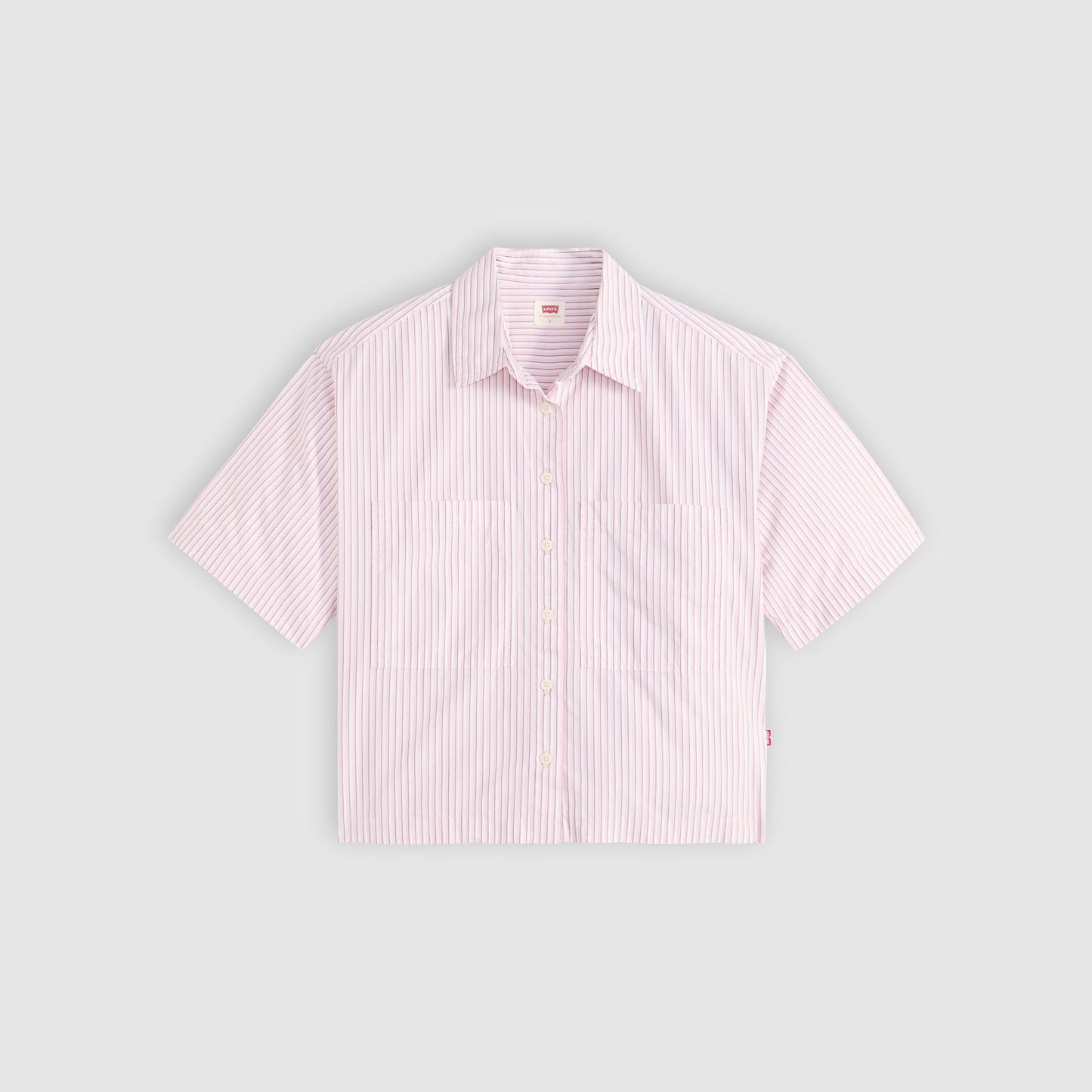 Levi's® Women's Harlie Short-Sleeve Cropped Shirt