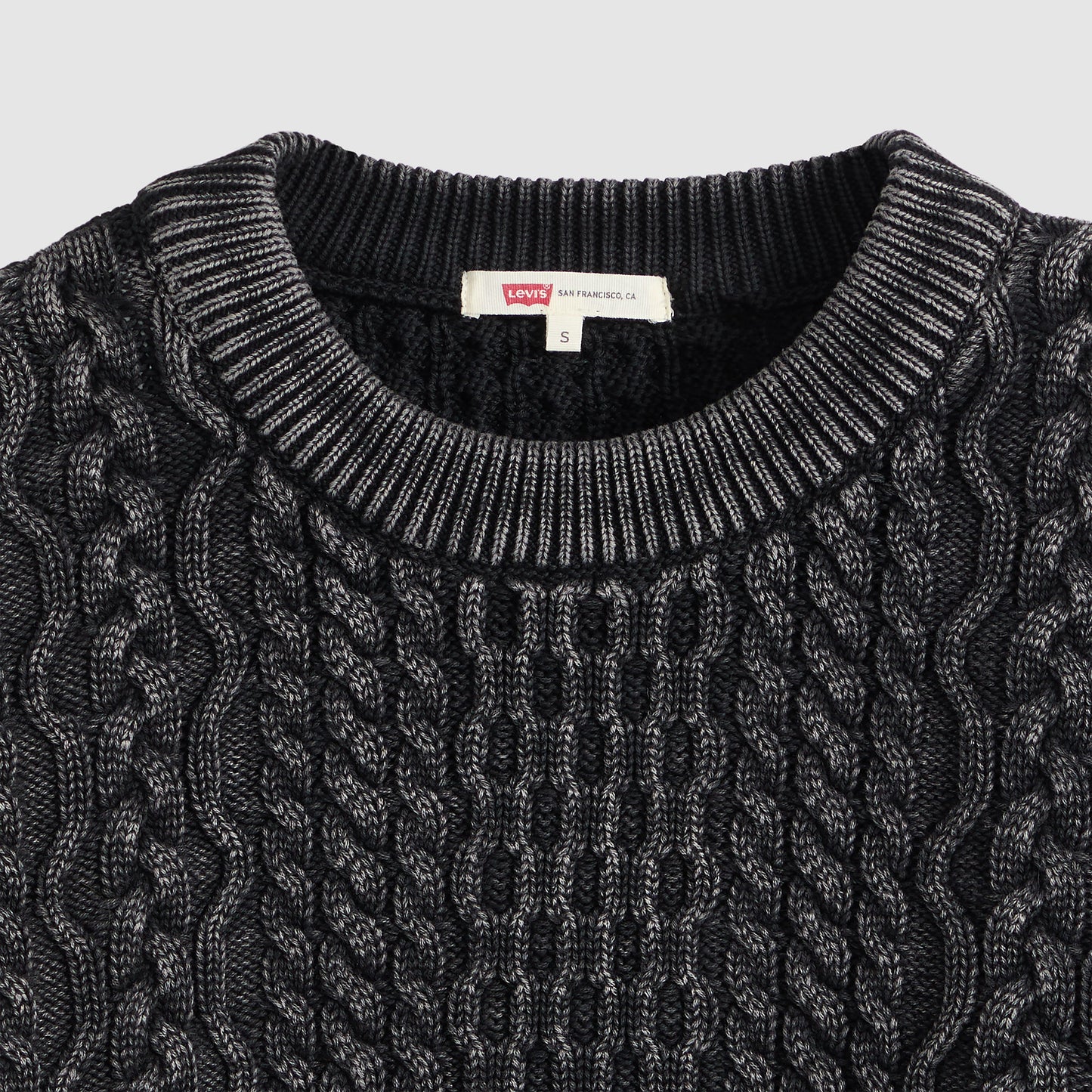 Levi's® Women's Leilah Cable Crewneck Sweater