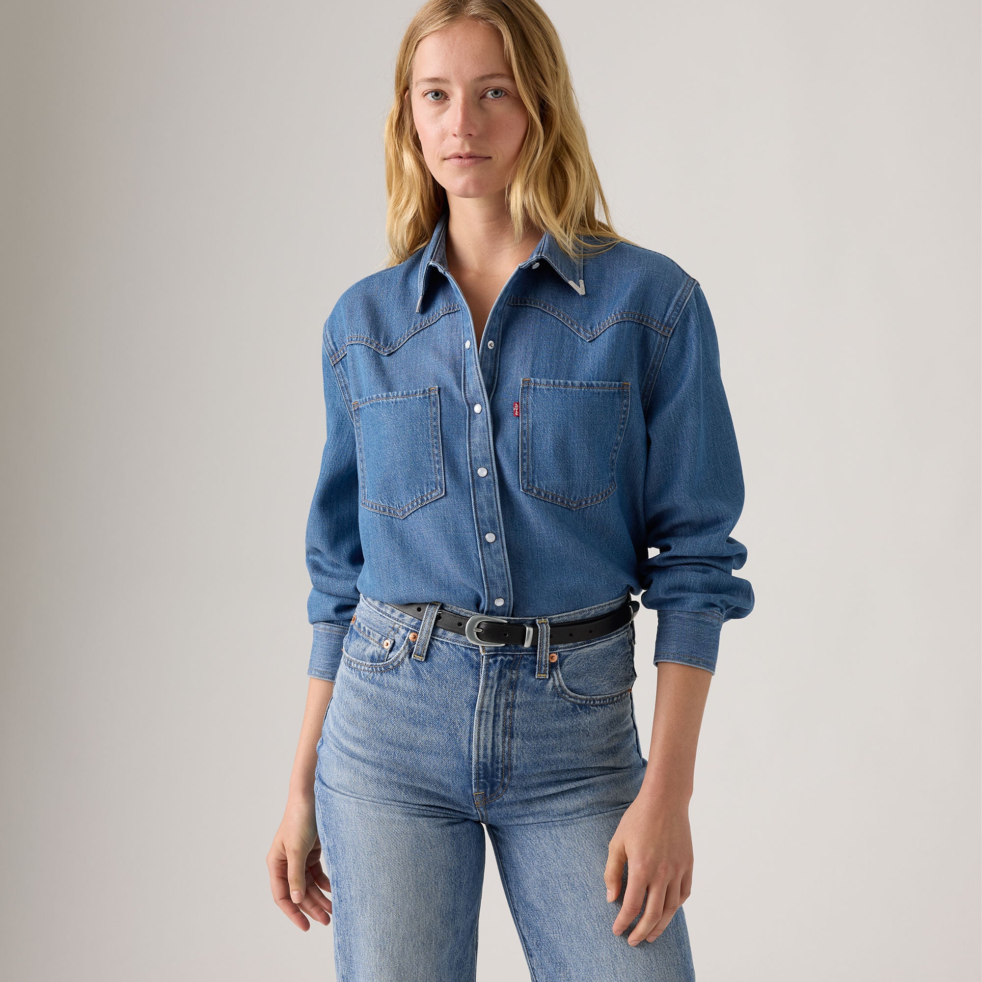 Levi's® Women's Teodora Western Shirt Going Steady Tipped