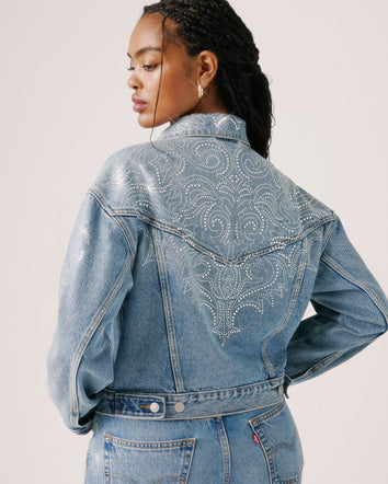 BEYONCÉ x Levi's® Women's Shrunken '90s Trucker Jacket 5