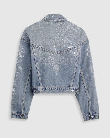 BEYONCÉ x Levi's® Women's Shrunken '90s Trucker Jacket 8