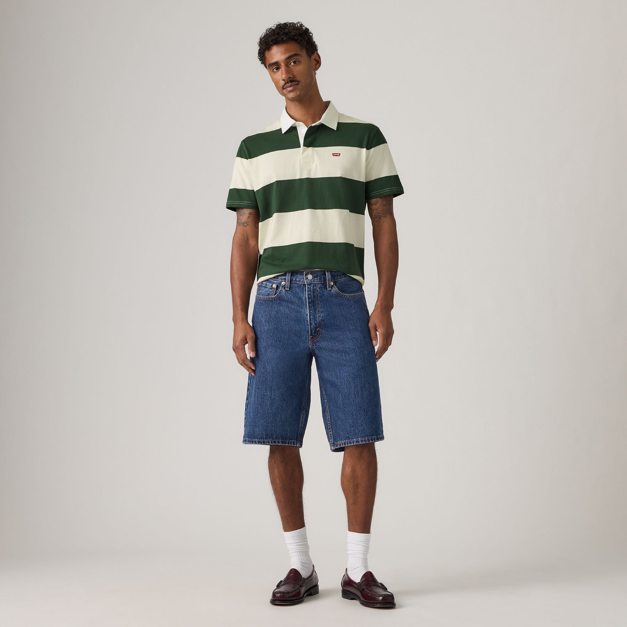 W32 Levi's® 501® CUSTOMIZED BAGGY SHORTS 501® Original Fit High Rise Women's Shorts - Light Wash | Levi's® US