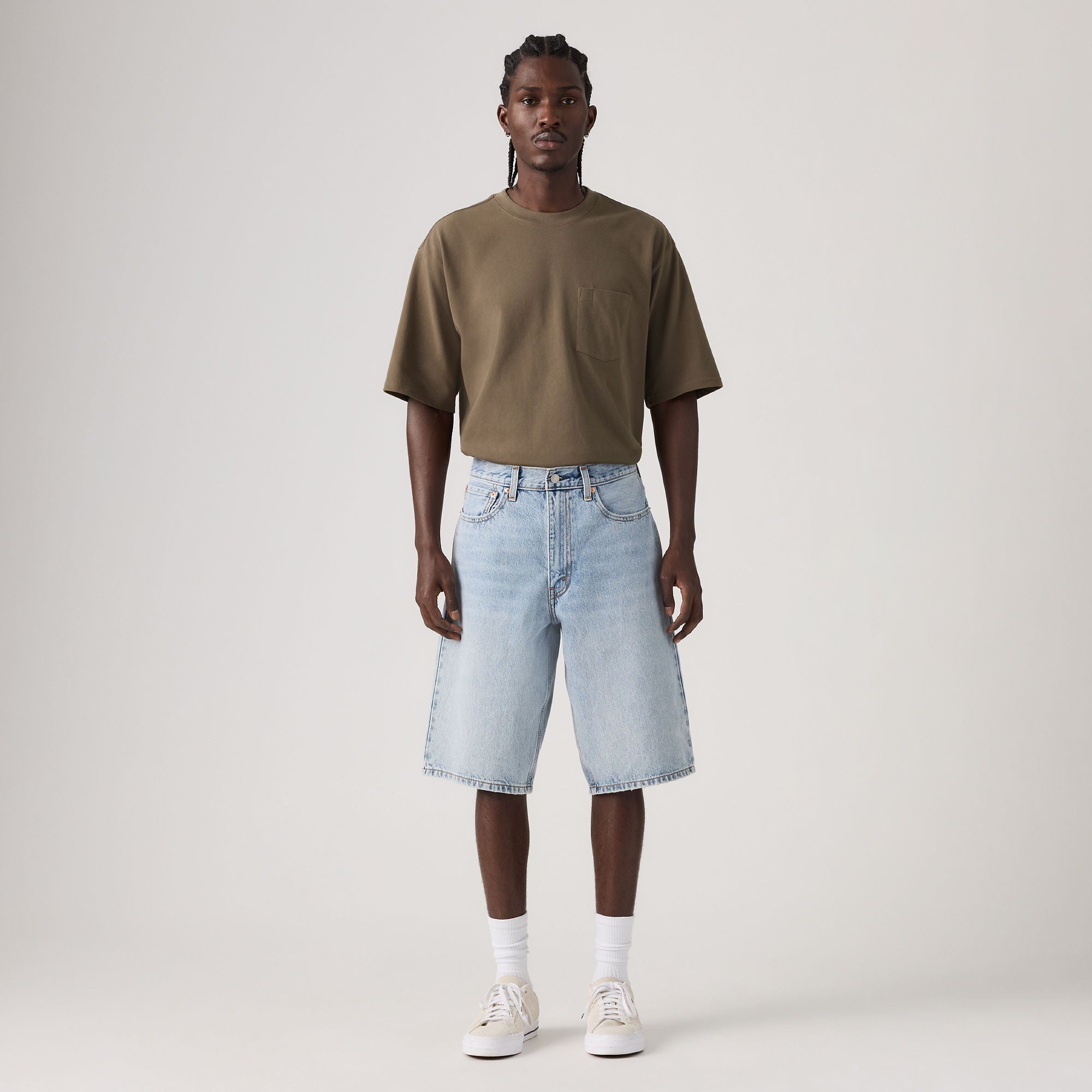 Levi's® Men's 470 Baggy Shorts - Light Indigo | Levi's MY