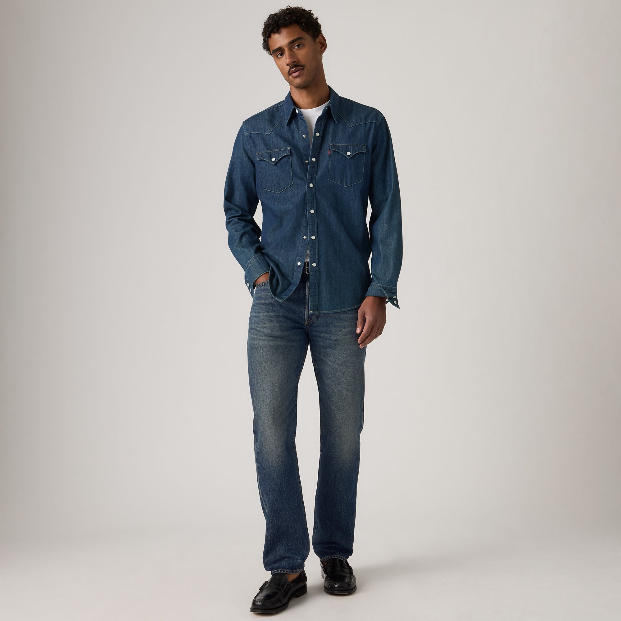 Levi's® Men's 501® Original Jeans - Dark Wash | Levi's MY