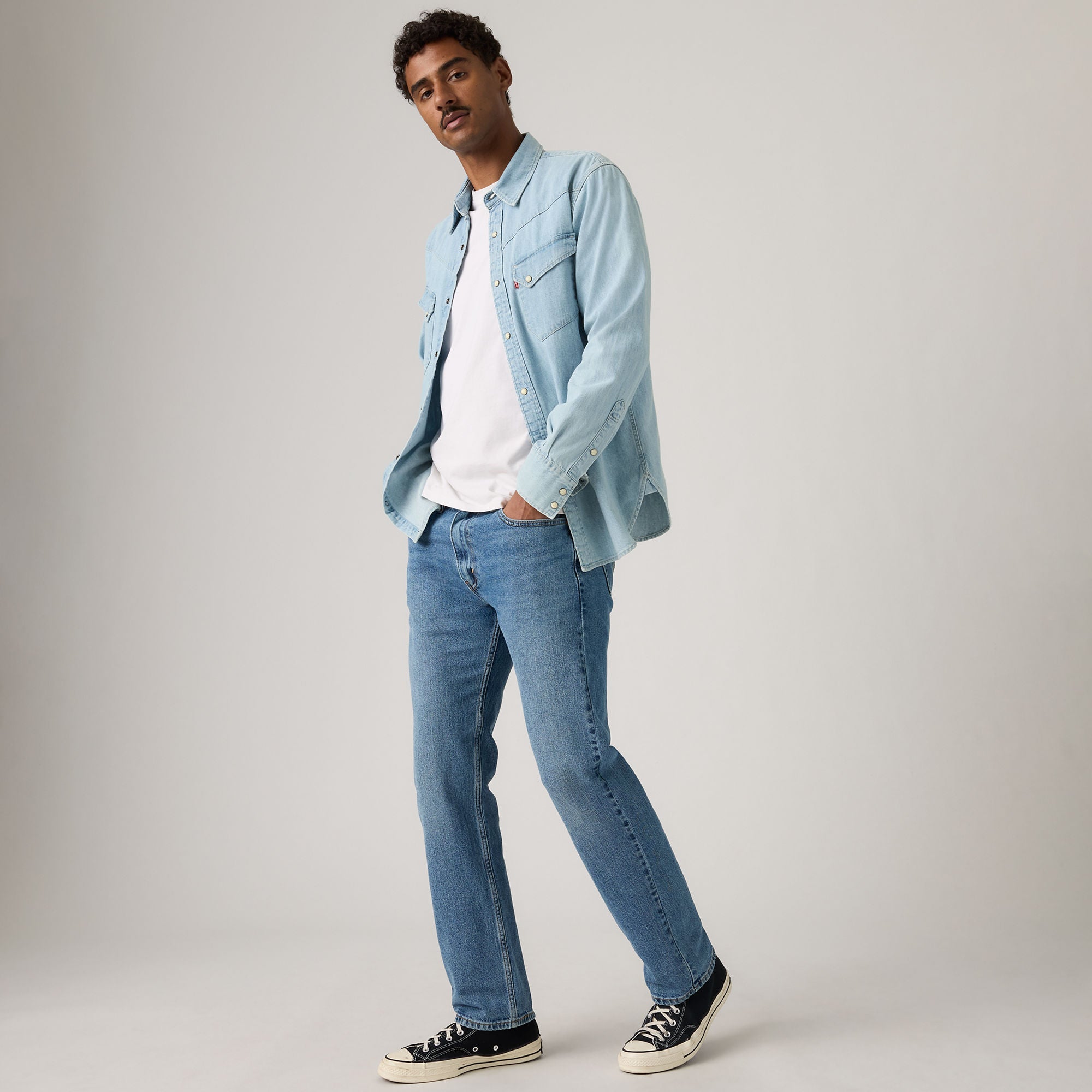 Levi's® Men's 505™ Regular Jeans - Medium Wash | Levi's MY
