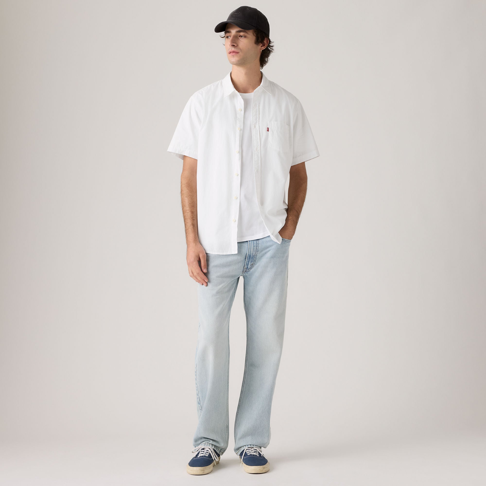 Levi's® Men's 555™ Relaxed Straight Jeans - Light Wash | Levi's MY