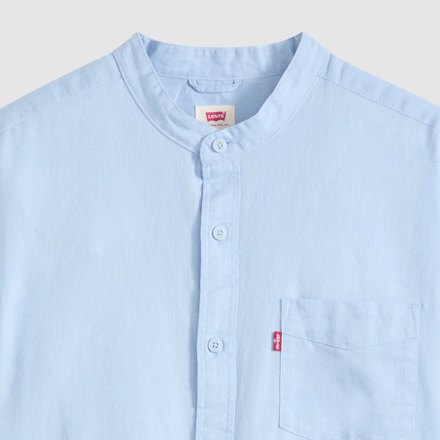 Levi's® Men's Banded Collar 1 Pocket Shirt