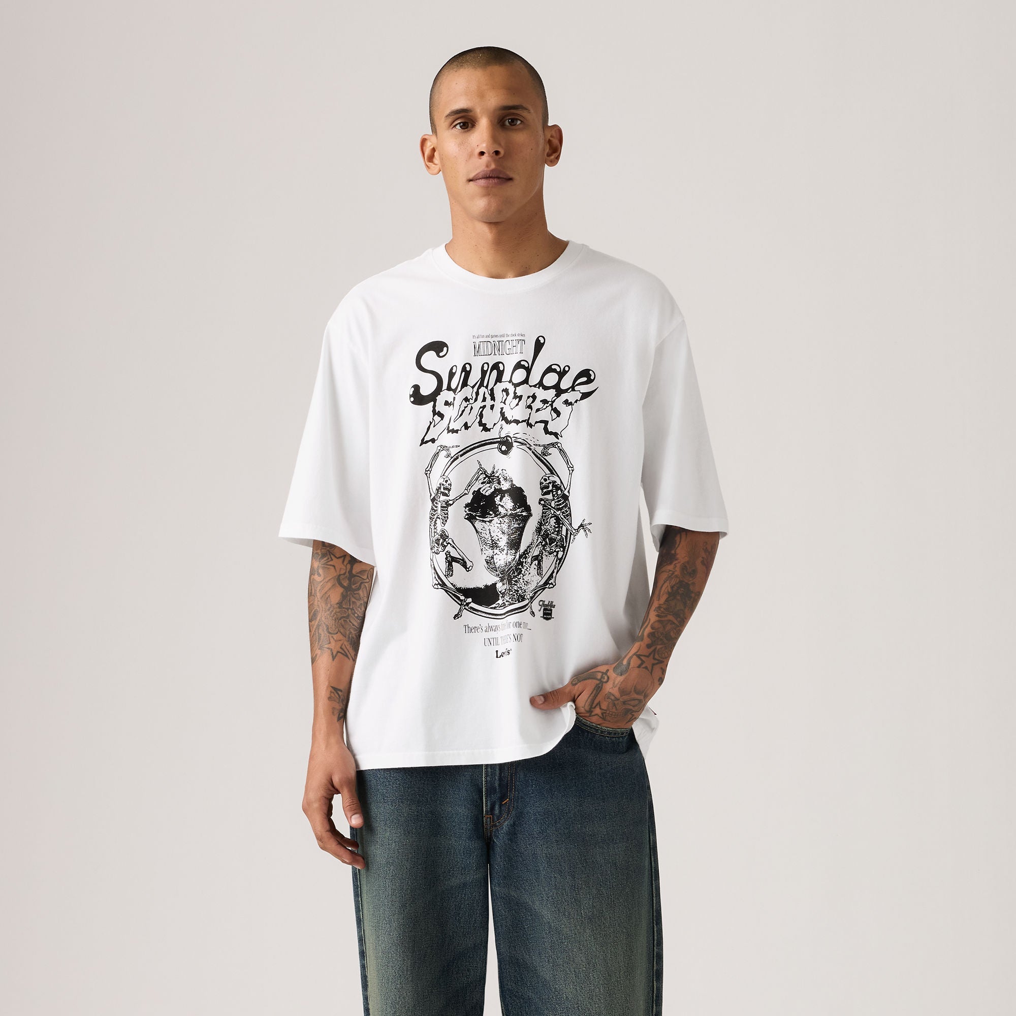 Levi's® Men's Half-Sleeve T-Shirt - White | Levi's MY