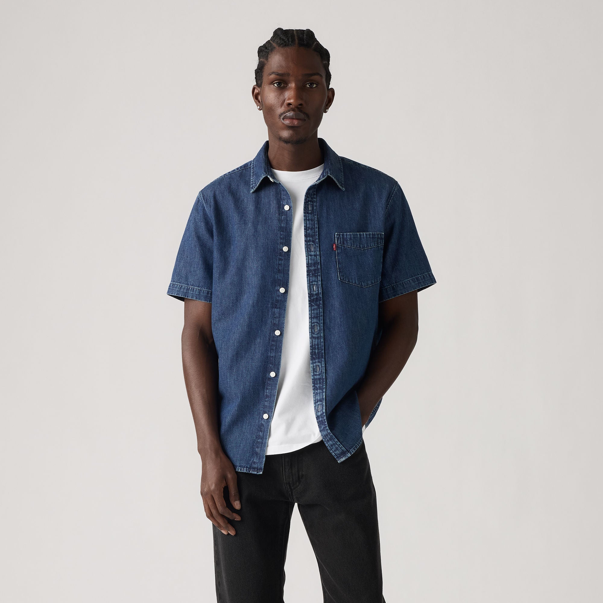 Short Sleeve Levi Work Shirts LEVI'S Workwear Capsule Dalton Short