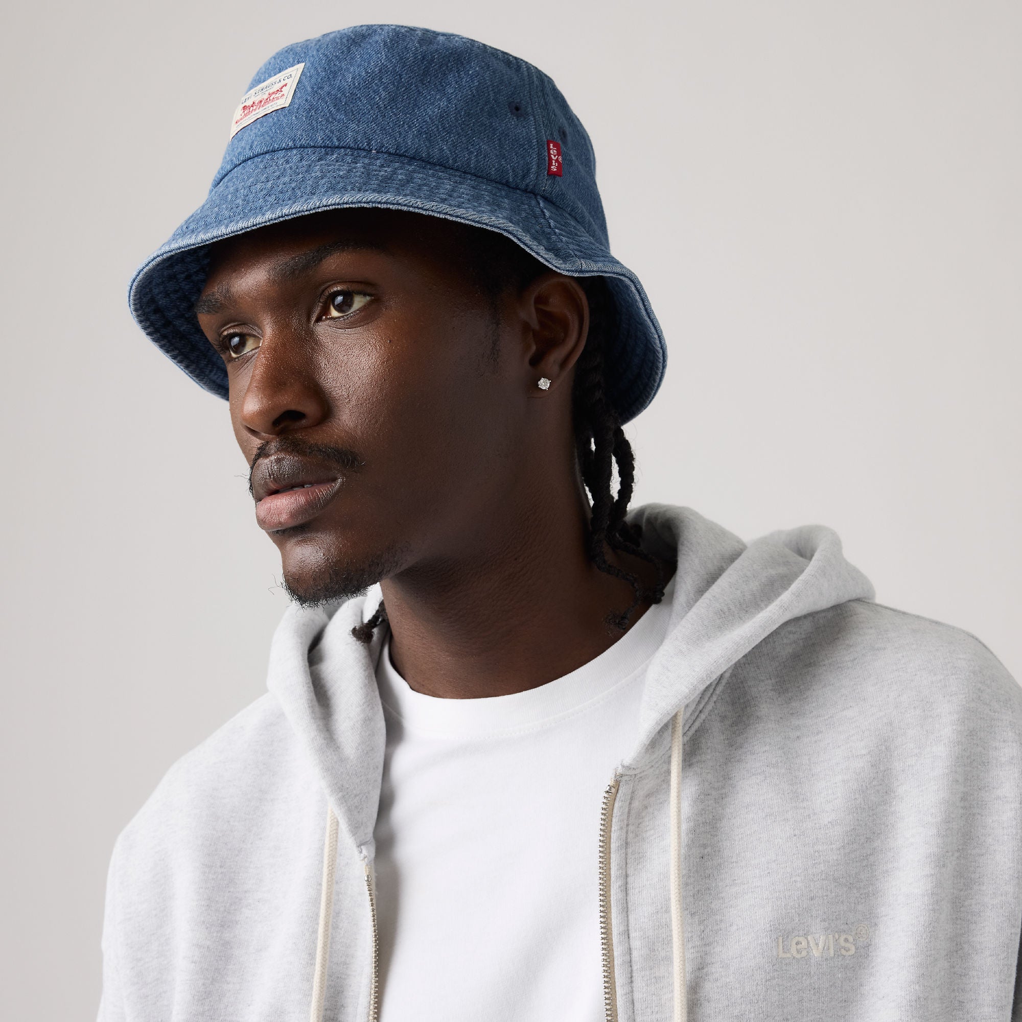Levis Denim Bucket Hat Medium M Levi main image 4