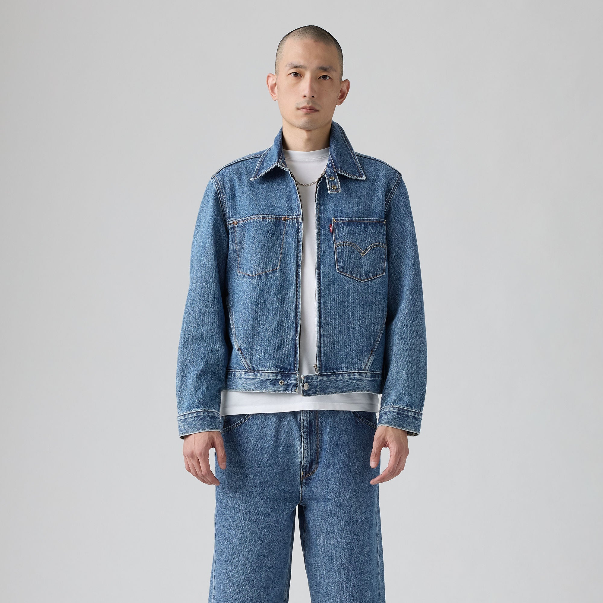 Levi's® Men's Twist Trucker Jacket - Medium Indigo | Levi's MY