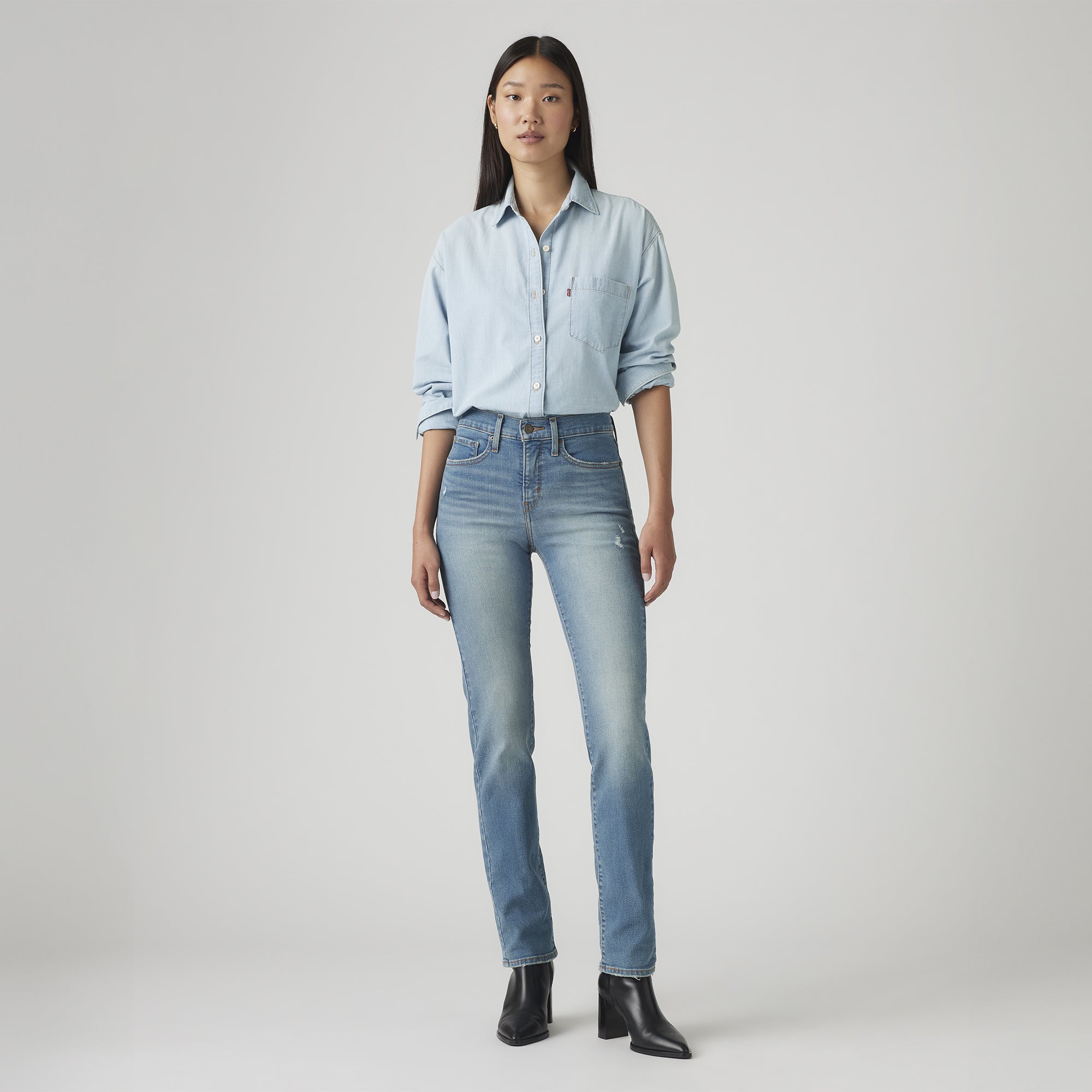 Levi's® Women's 314 Shaping Straight Jeans Medium Indigo Levi's MY