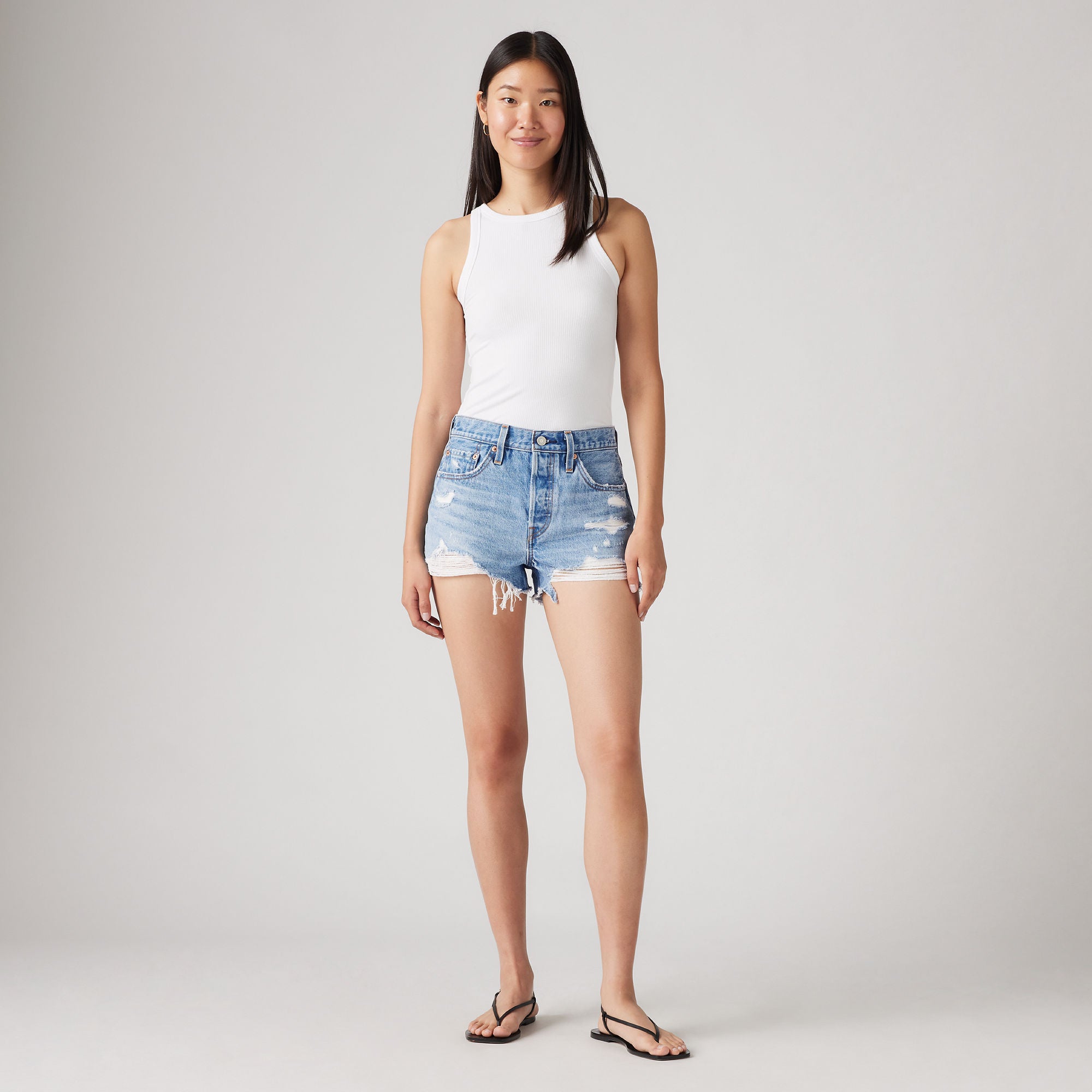 Levi's® Women's 501® Original High-Rise Jean Shorts Medium