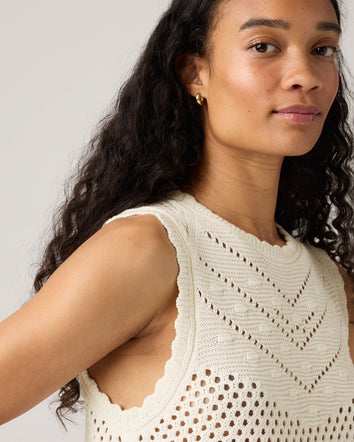Levi's® Women's Adrienne Crochet Tank 4