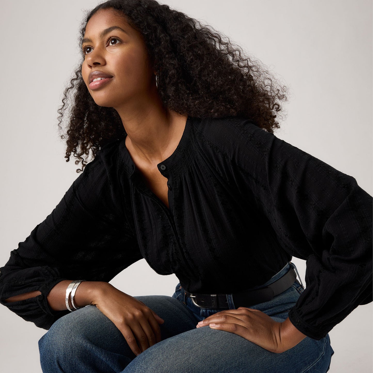 Levi's® Women's Clover Long-Sleeve Blouse