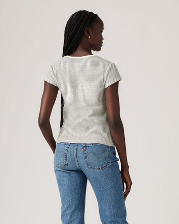 Levi's® Women's Dry Goods Waffle Cap-Sleeve Tee 2