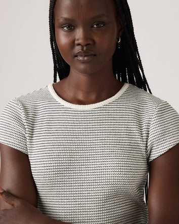 Levi's® Women's Dry Goods Waffle Cap-Sleeve Tee 4