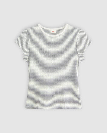 Levi's® Women's Dry Goods Waffle Cap-Sleeve Tee 5
