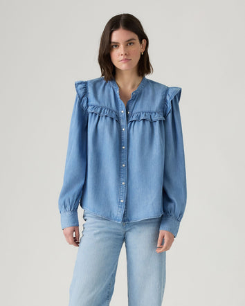 Levi's® Women's Gianna Long-Sleeve Blouse 1