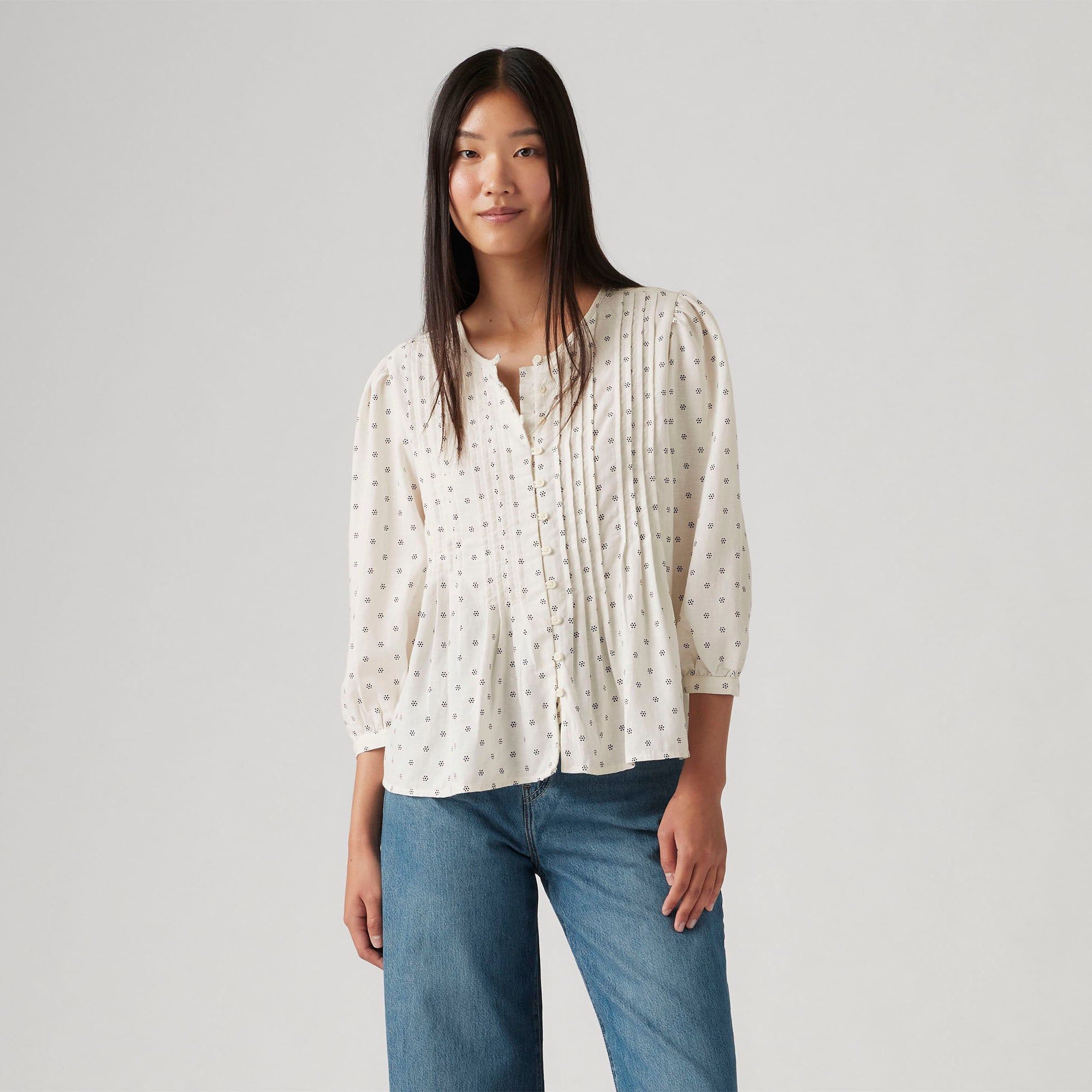 Levi's® Women's Gina Blouse Neutral Levi's MY