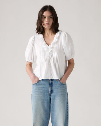 Levi's® Women's Giselle Ruffle Blouse 1