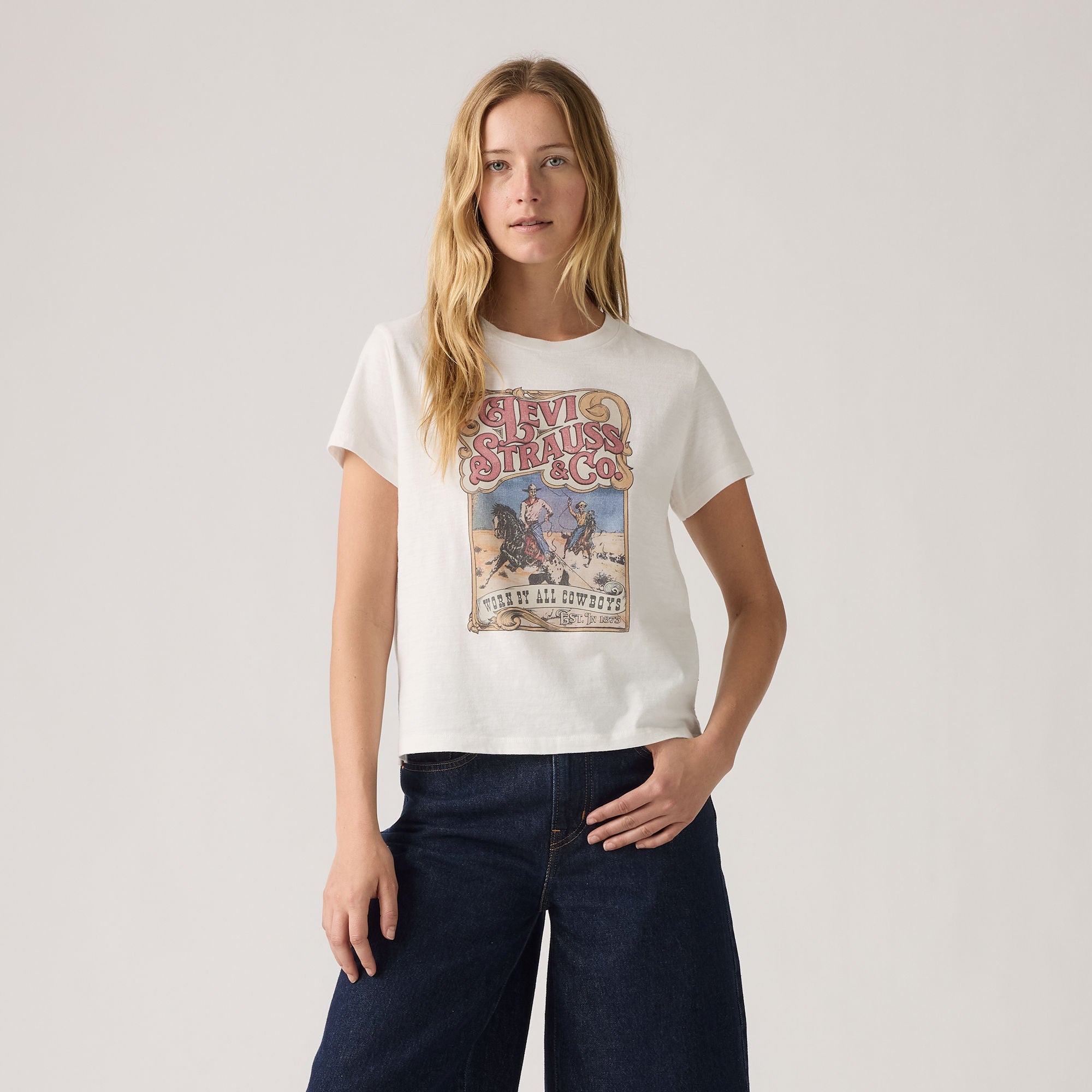 Levi's® Women's Graphic Boxy T-Shirt White Levi's MY