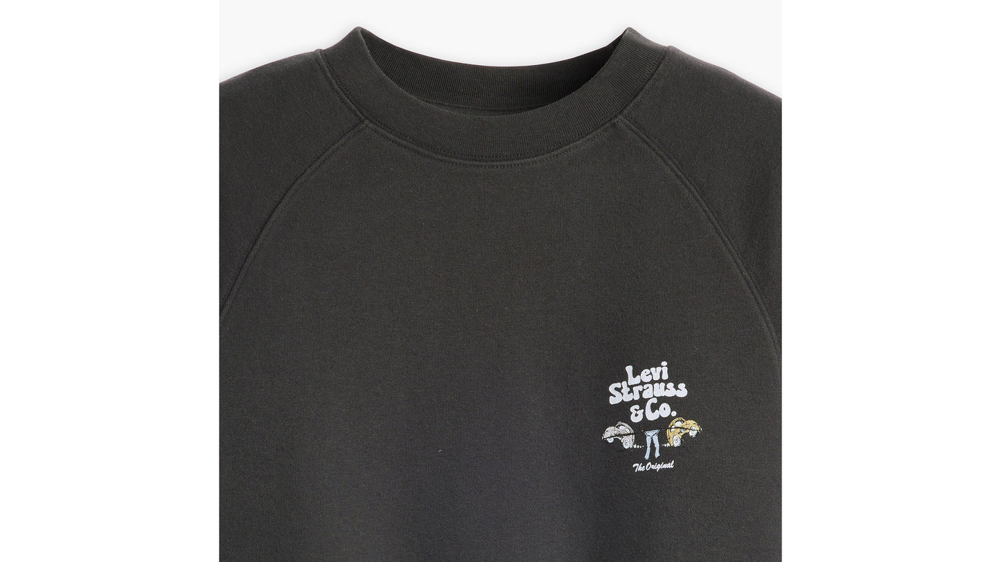 Levi’s® Women’s Graphic Marina Short-Sleeve Crewneck Sweatshirt