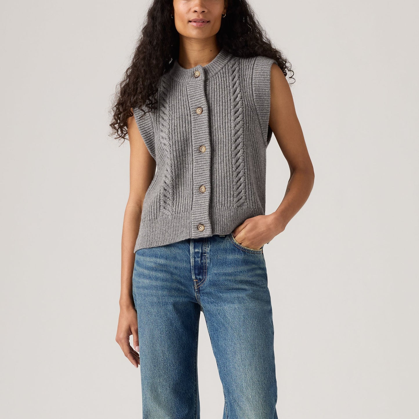 Levi's® Women's Ines Cable Sweater Vest