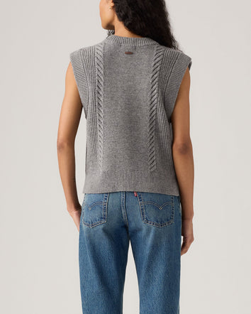 Levi's® Women's Ines Cable Sweater Vest 6