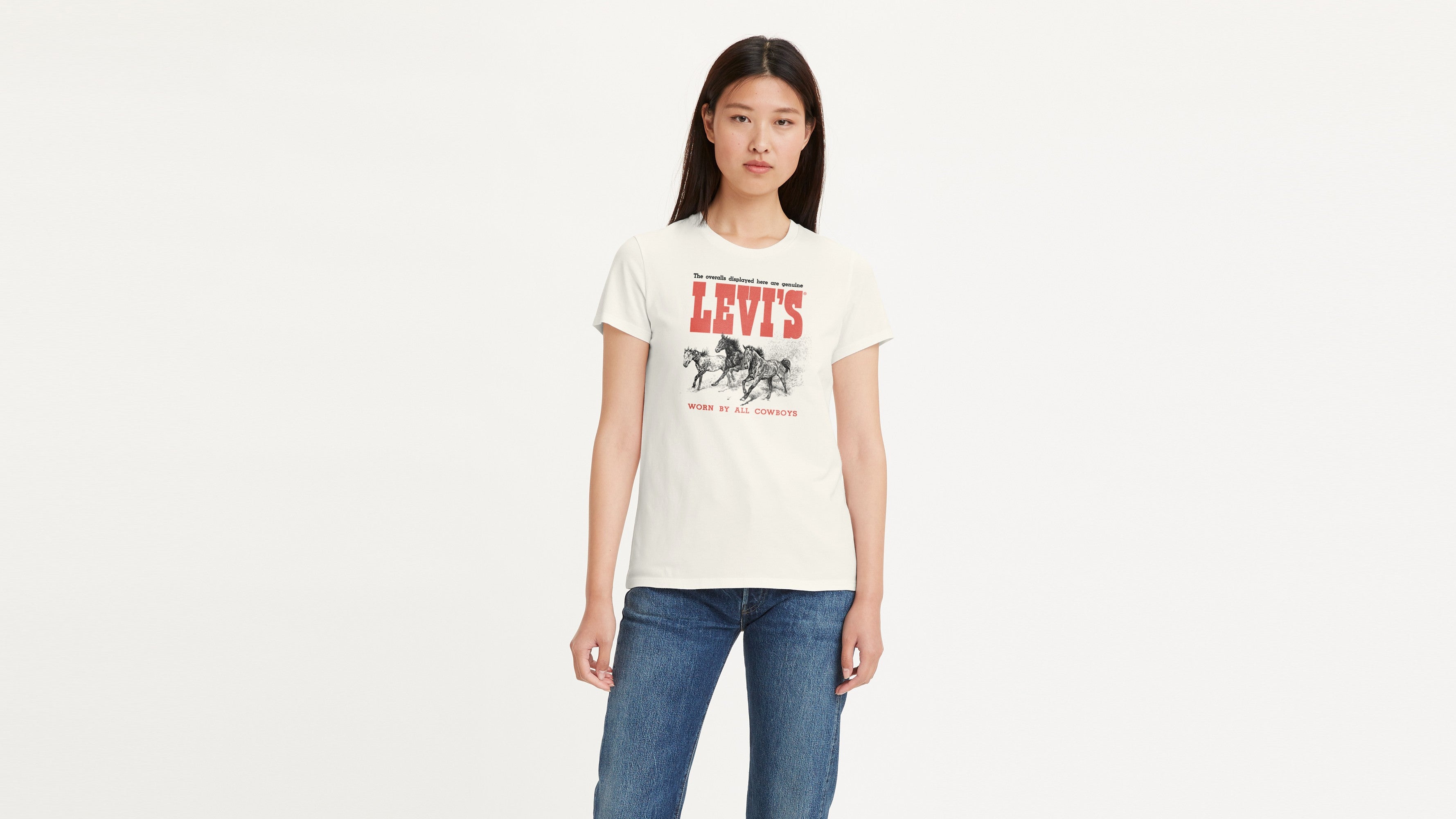 plain white t shirt levis