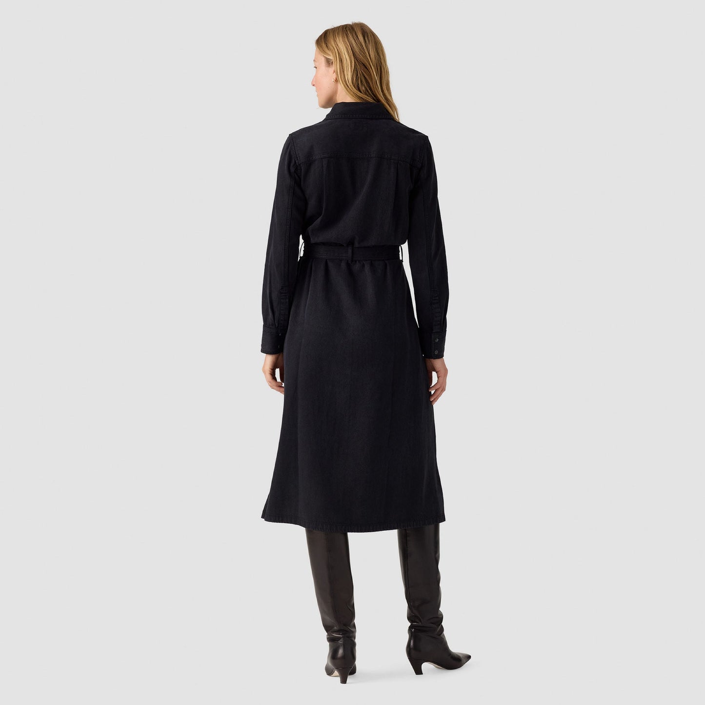Levi's® Women's Quincey Long-Sleeve Maxi Dress