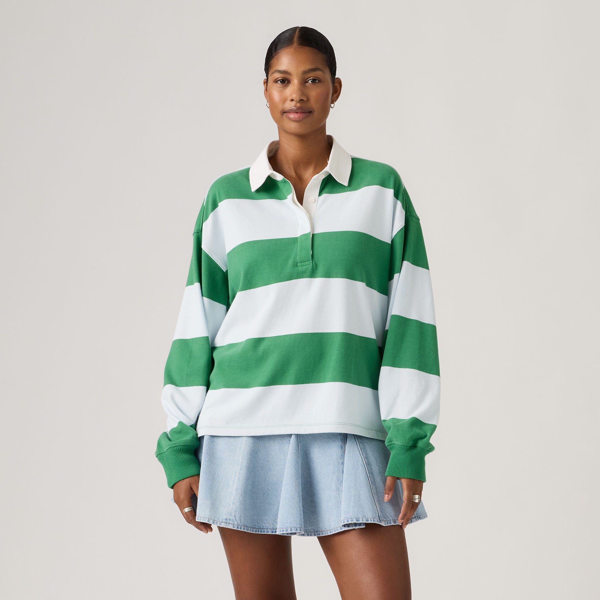 Levi's® Women's Reenie Rugby Long-Sleeve - Multicolour | Levi's MY