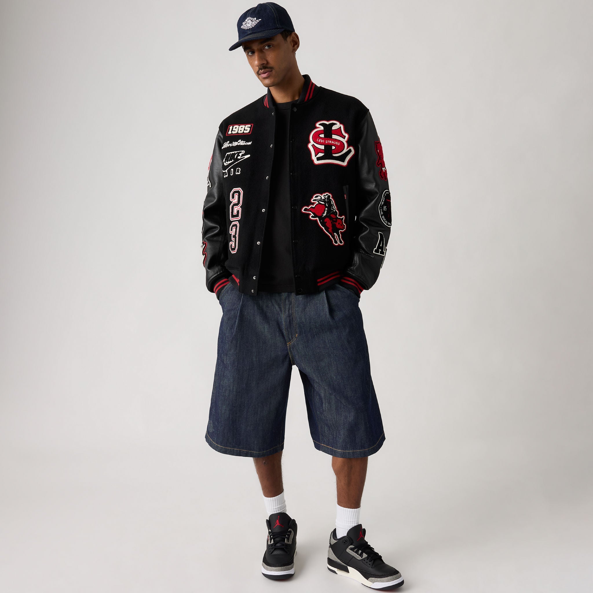 Levi's® x Jordan Baggy Shorts - Blue | Levi's MY