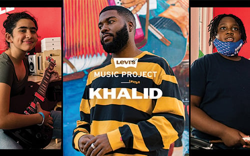 Khalid Kicks Off an All New Levis Music Project