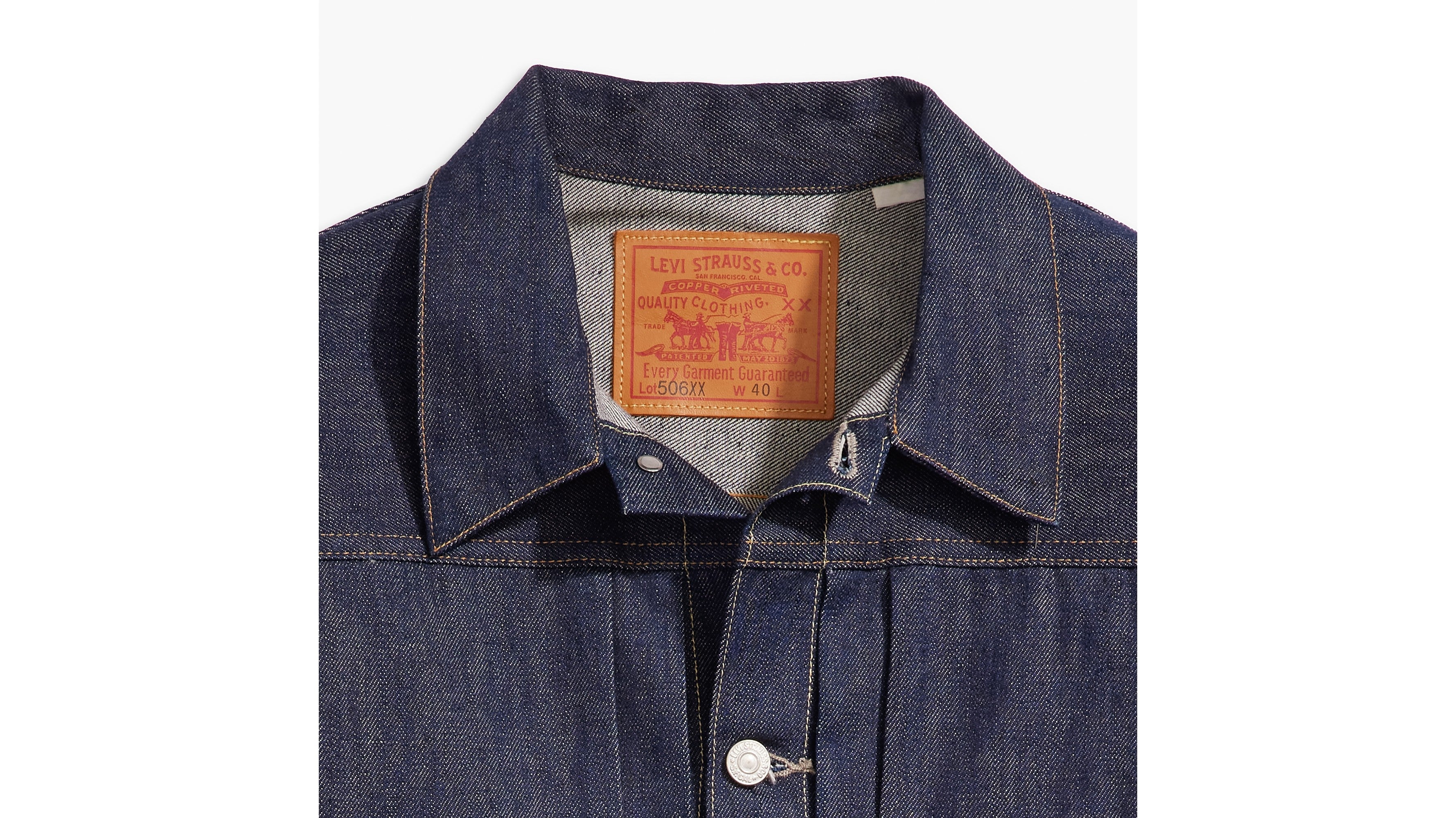1936 Type I Jacket Organic Rigid Levi s MY