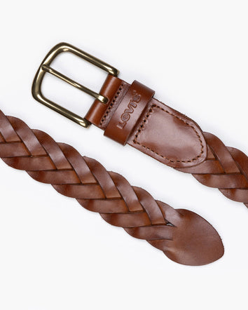 Levi's® Men's Leather Braided Belt 2