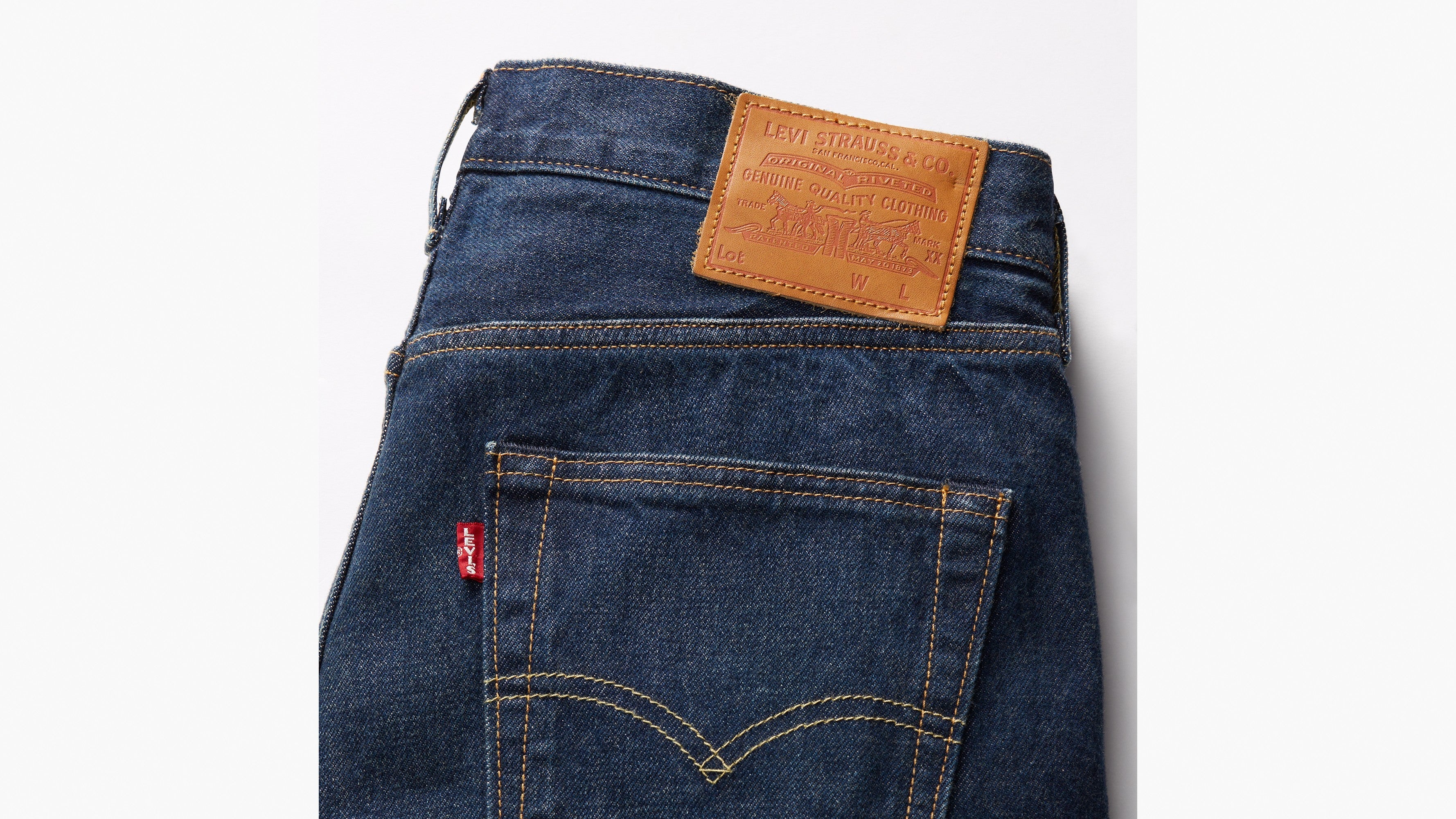 LEVI’S / 501 PREMIUM selvedge denim Levi's Premium 501 Selvedge Jeans Slim Taper Men's Sizes 100
