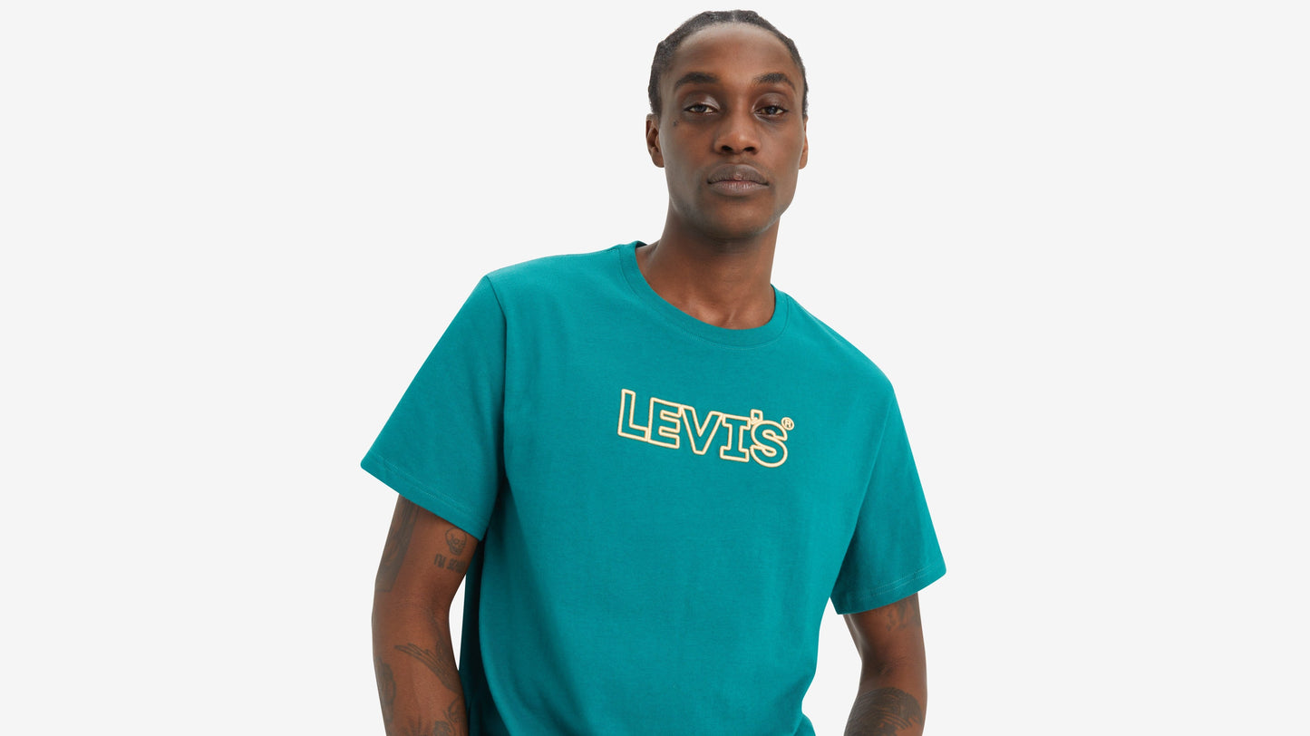 Levis® Mens Relaxed Fit Short-Sleeve Graphic T-Shirt