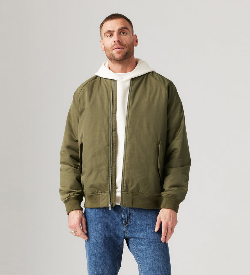 Levi s Men s Filbert Flight Jacket Olive Night Levi s MY