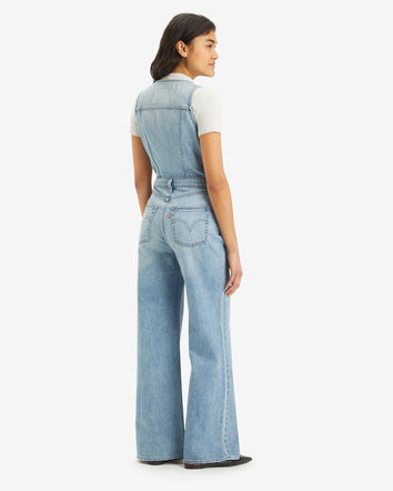 Levi's® Women's Denim Wide-Leg Jumpsuit 2