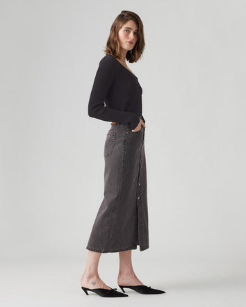 Levi's® Women's Button Midi Skirt 3