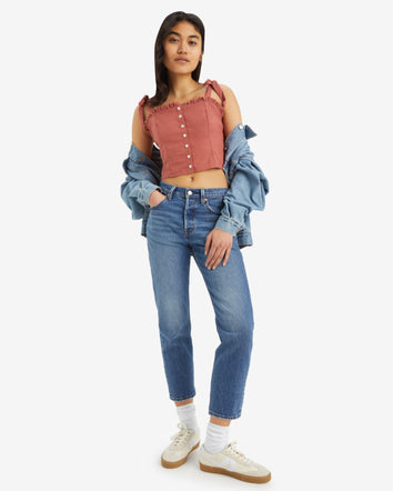 Levi's® Women's 501® Original Cropped Jeans 3