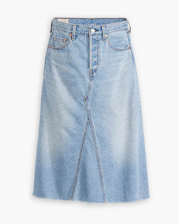 Levi's® Women's High-Rise A-Line Deconstructed Skirt 7