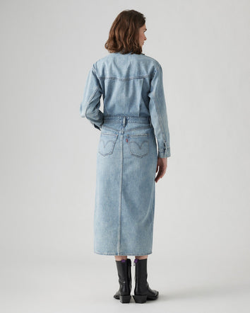 Levis® Womens Denim Midi Shirt Dress 2