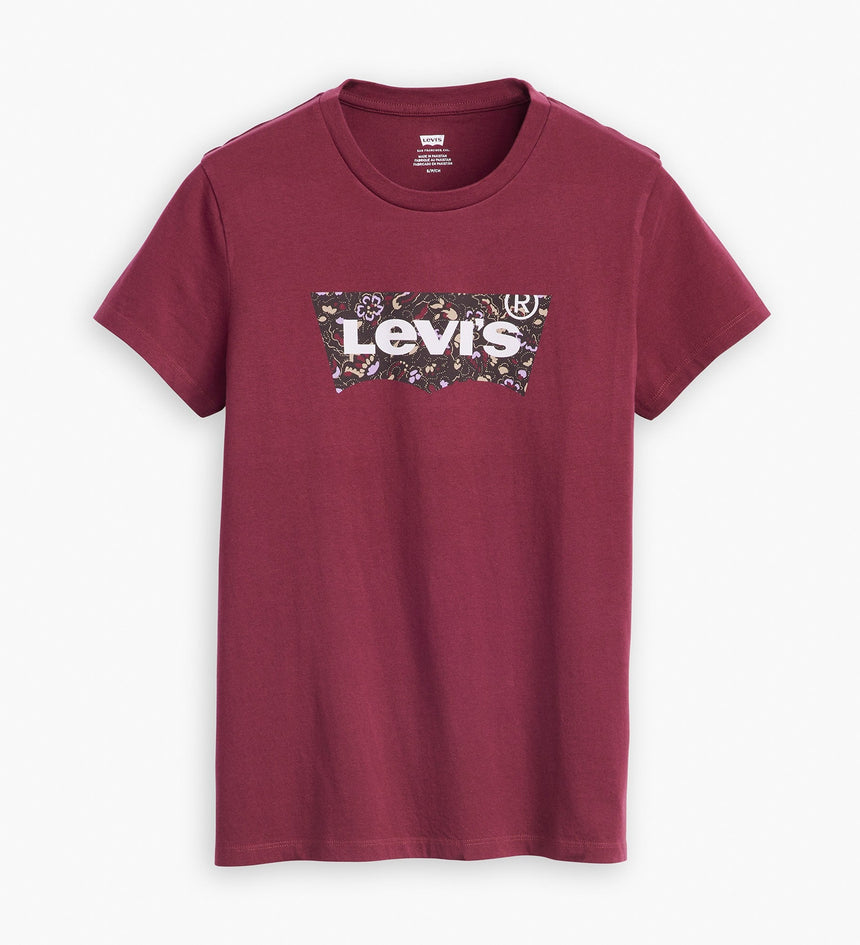 Levi's burgundy t shirt sale